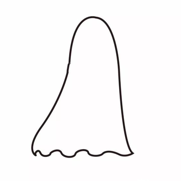 How to draw a ghost