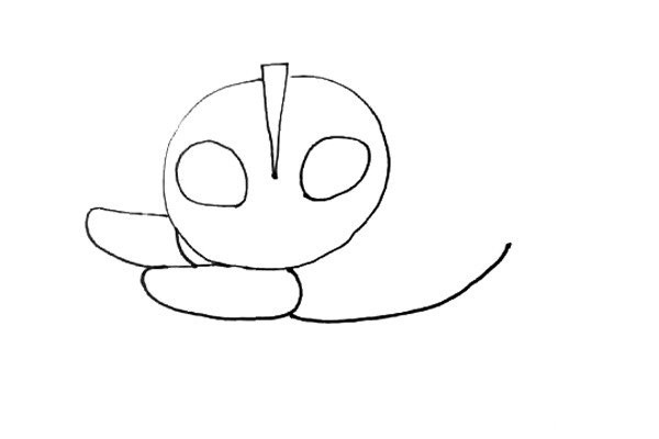 Learn to draw Ultraman simple strokes