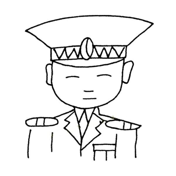 A set of simple adult avatar drawing pictures