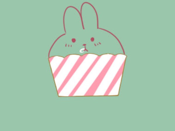 Cartoon Cute Rabbit Simple Drawing