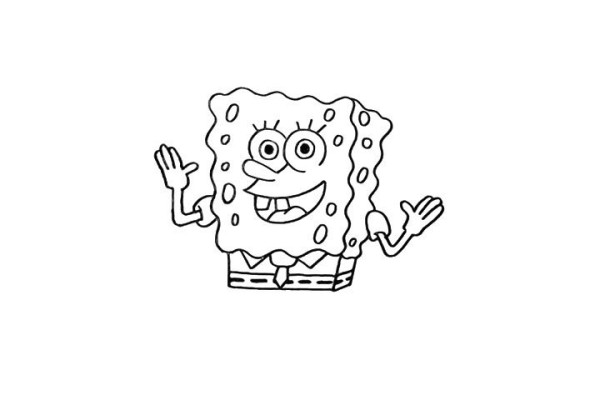 Learn to draw SpongeBob SquarePants