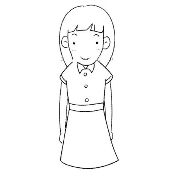 Nurse simple drawing tutorial