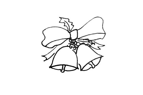 Learn to draw Christmas bells