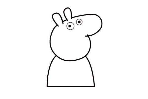 Draw Peppa Pig in 7 easy steps