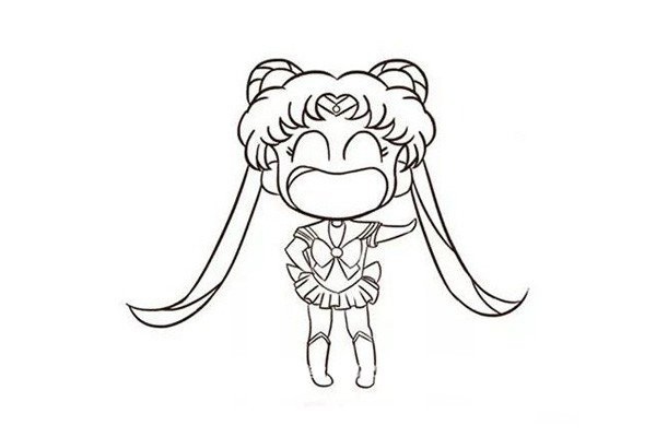 Learn to draw Sailor Moon Usagi Tsukino