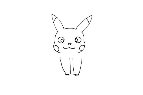 How to draw Pikachu