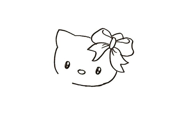 How to draw kitty cat