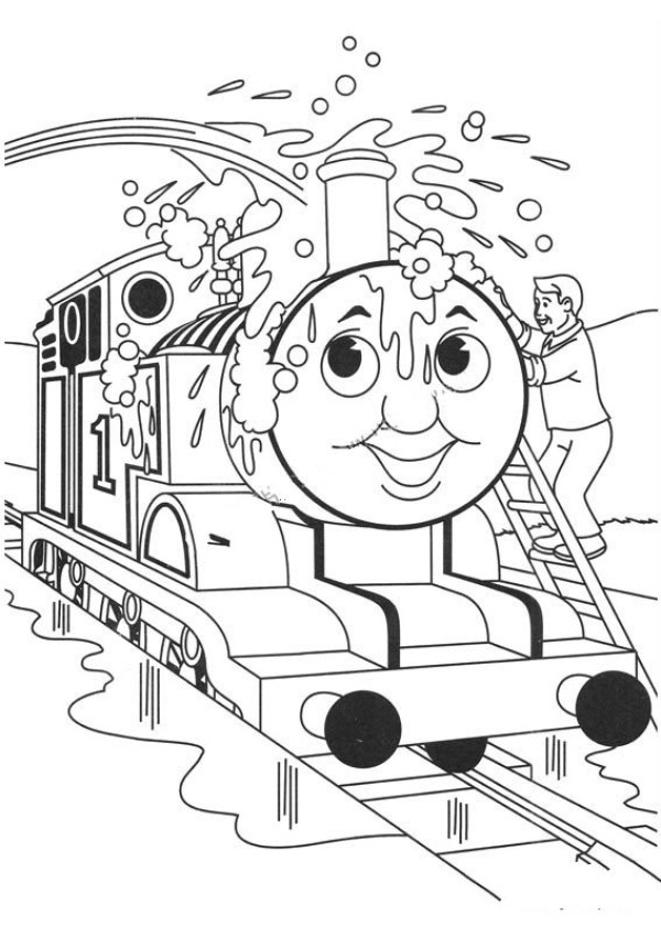 Give Thomas the Tank Engine a Bath