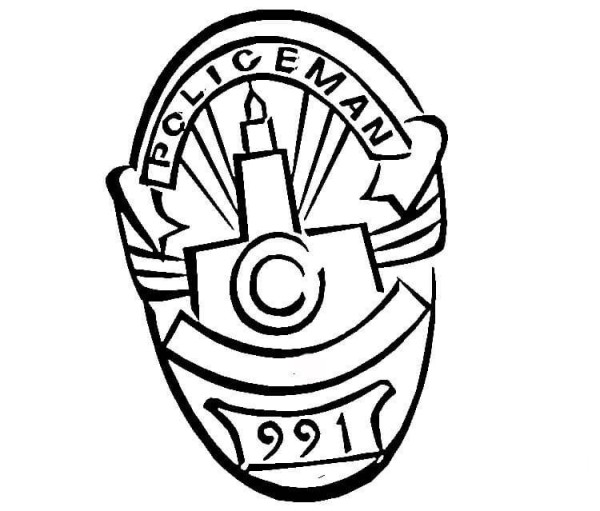 police badge