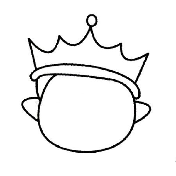 A complete collection of princes simple drawings and drawing steps