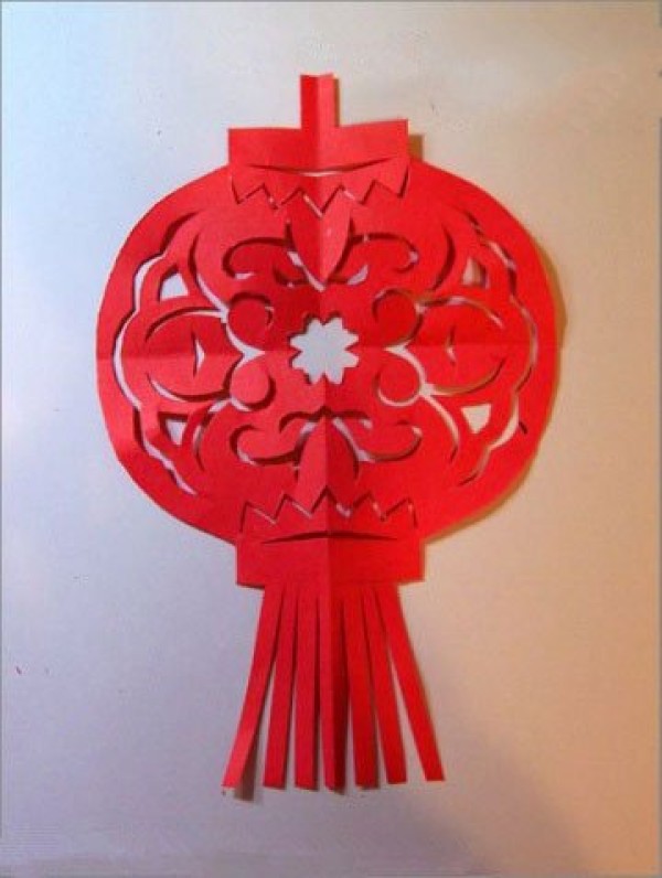 Lantern Festival Paper Cutting Tutorial