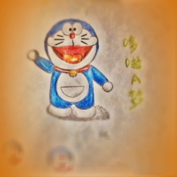 Magical Doraemon childrens drawings