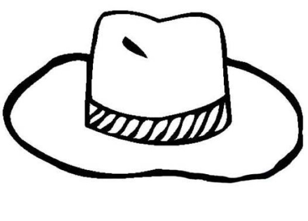 How to draw a mens hat