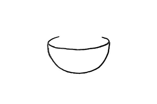 How to draw glutinous rice balls