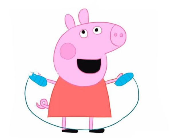 Pink Pig Peppa Pig Skipping Rope