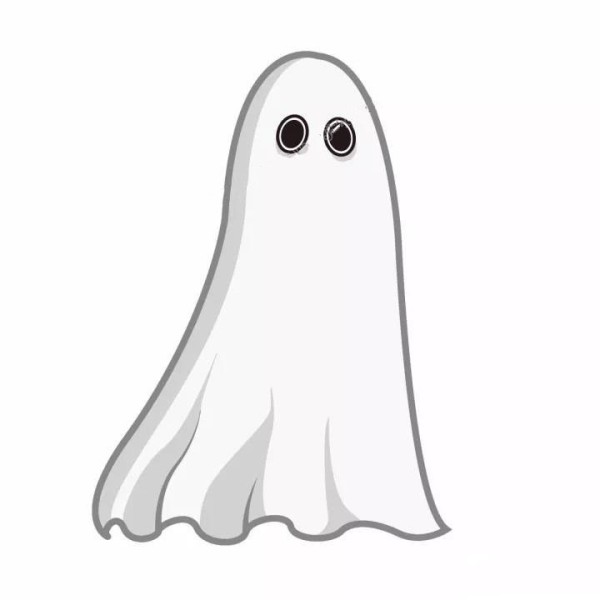 How to draw a ghost