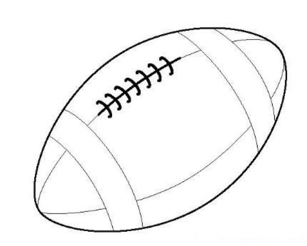 How to draw a football