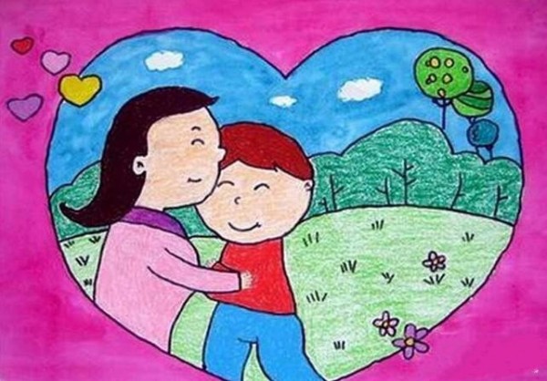 Hug my dear mom. Excellent Mother’s Day paintings to share.