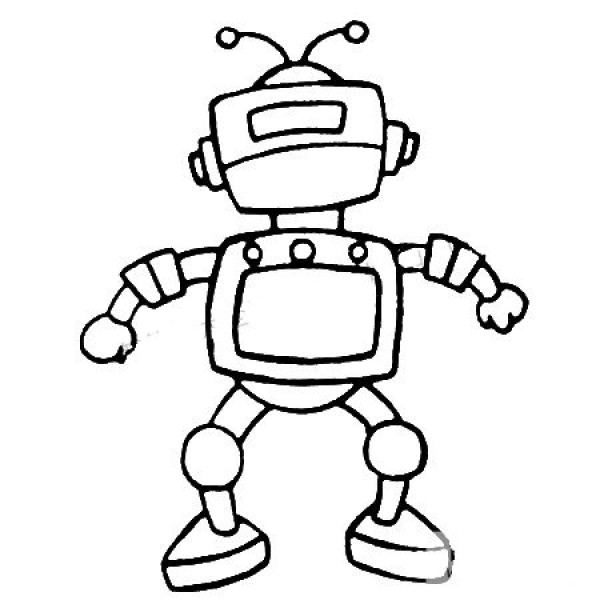 Simple robot drawing tutorial