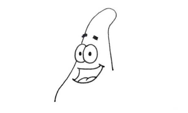 How to draw Patrick in SpongeBob SquarePants