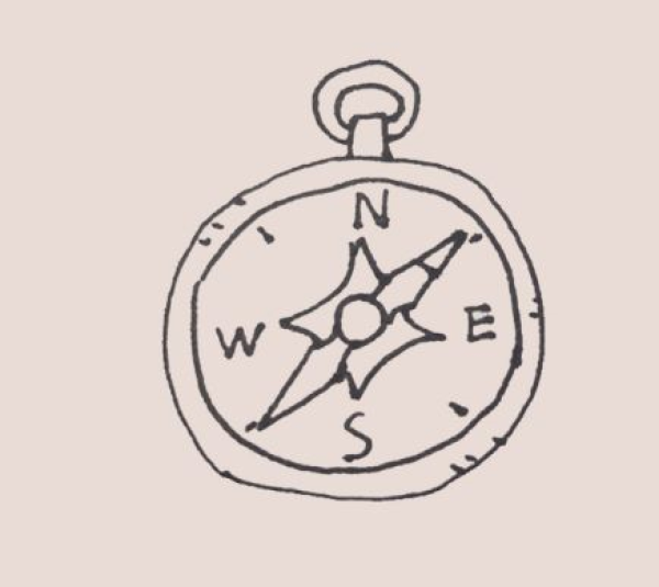 compass simple drawing