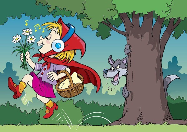 Little Red Riding Hood Cartoon Pictures