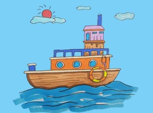 How to draw a ship