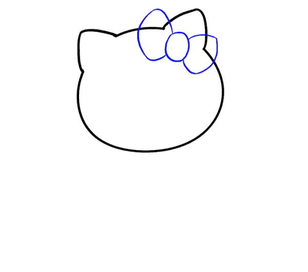 Learn to draw cute Hello Kitty