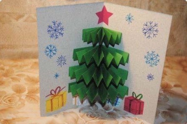 Christmas handmade greeting card making