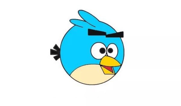 Simple drawing tutorial: Draw Angry Birds