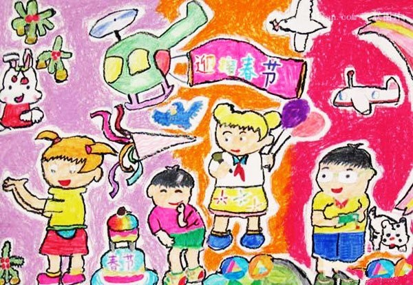 Appreciation of 2017 New Year’s Creative Children’s Paintings