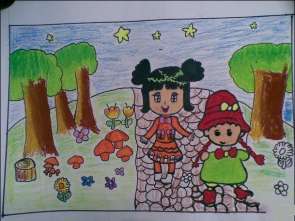 Childrens drawings about Qingming Festival-Qingming Festival is coming