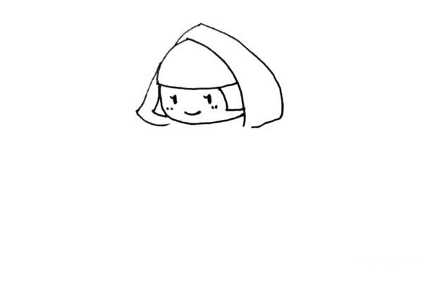 Learn to draw Little Red Riding Hood easily