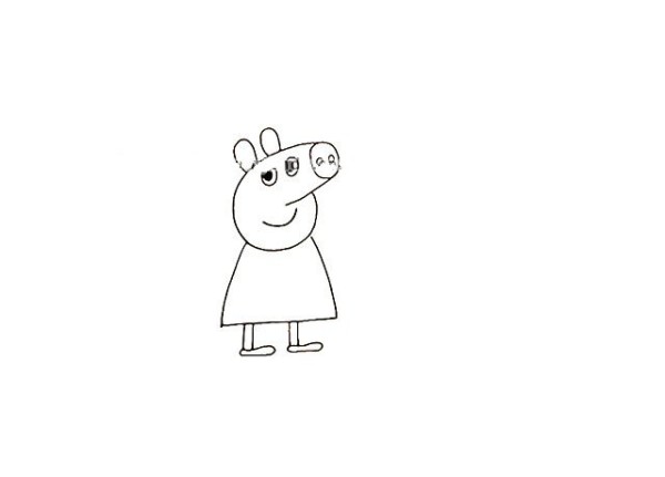 Teach you how to draw Peppa Pig and George