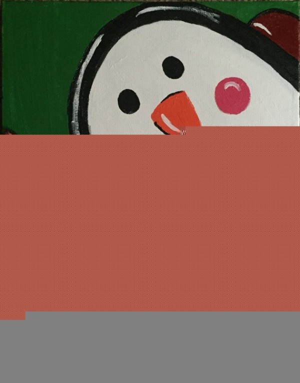 Watch foreign oil paintings of Naughty Snowman online