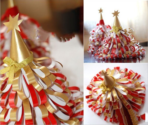 How to make a paper Christmas tree