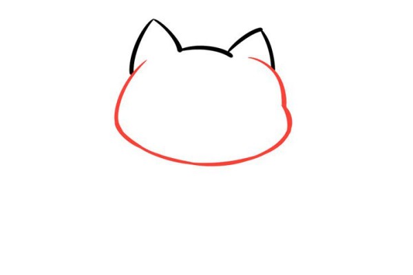 How to draw Lucky Cat