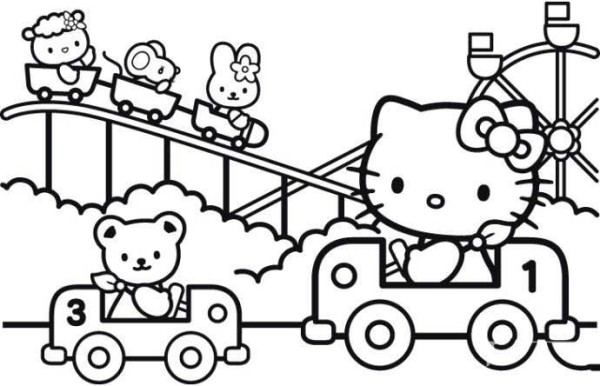 Hello Kitty simple drawing collection