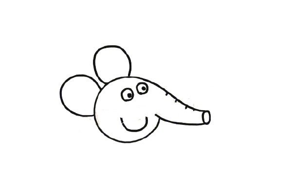 Drawing Emily the Elephant from Peppa Pig