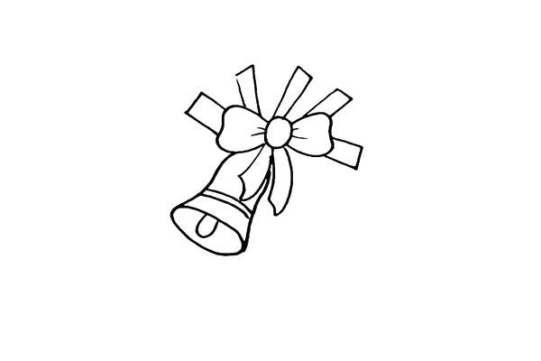 How to draw Christmas bells