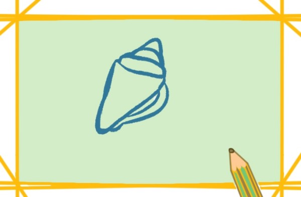 How to draw beautiful conch