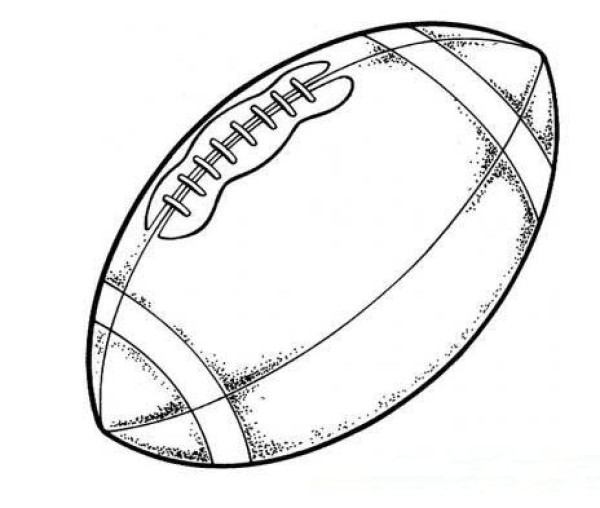 How to draw hand drawn rugby