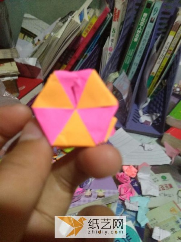 How to make small handmade origami roses for Valentines Day