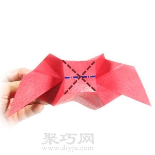 How to fold an origami heart with wings