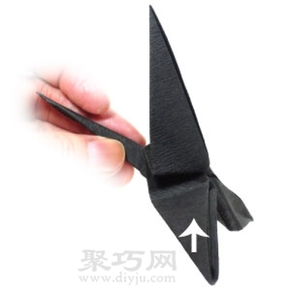 How to make origami Halloween witch