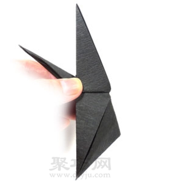 How to make origami Halloween witch