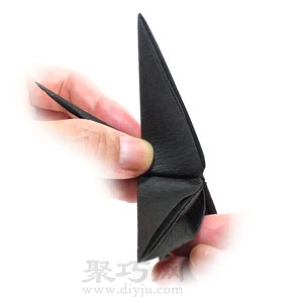 How to make origami Halloween witch