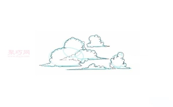 How to draw the sky simple and beautiful