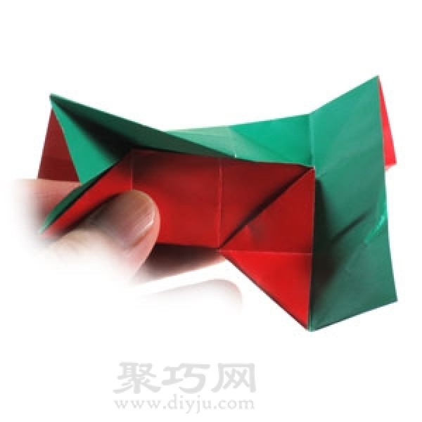 Origami New Ninja Star Folding Illustration