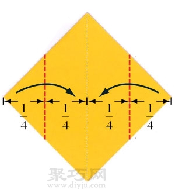 Origami 3D rocket origami method